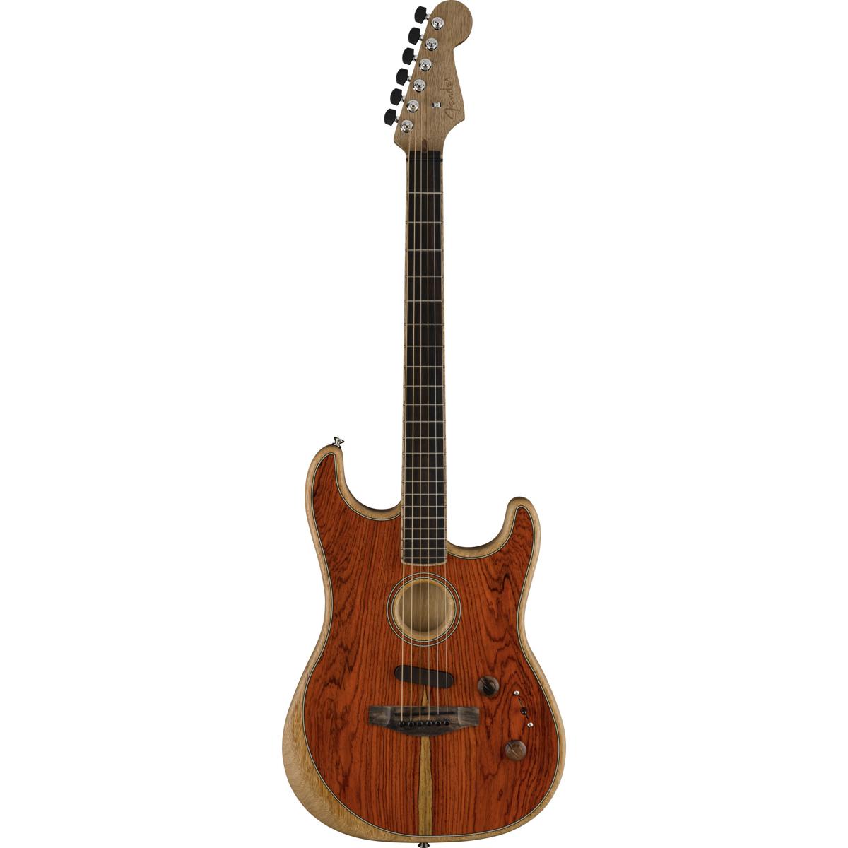 

Fender American Acoustasonic Stratocaster Acoustic Guitar, Cocobolo