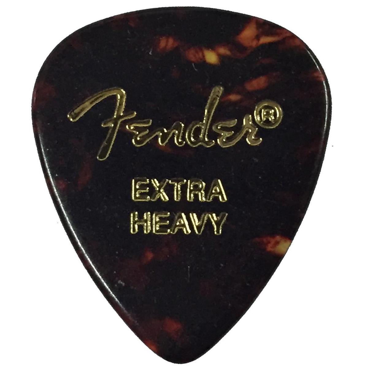 

Fender 451 Shape Classic Celluloid Pick for Guitars, 12 Pack, Tortoise Shell