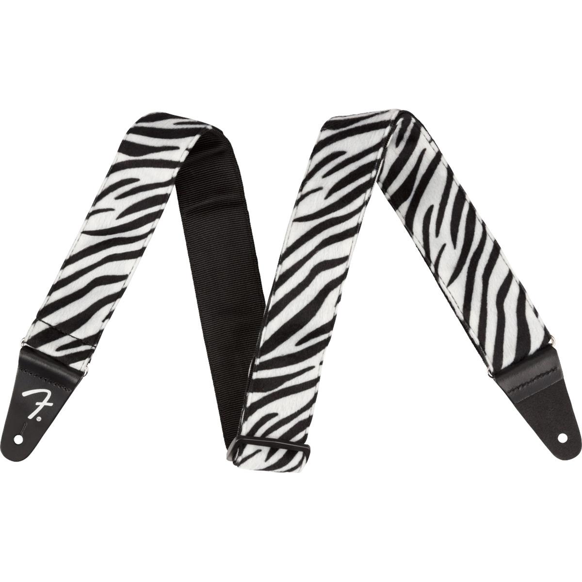 

Fender 2" Wild Zebra Print Strap, Black/White