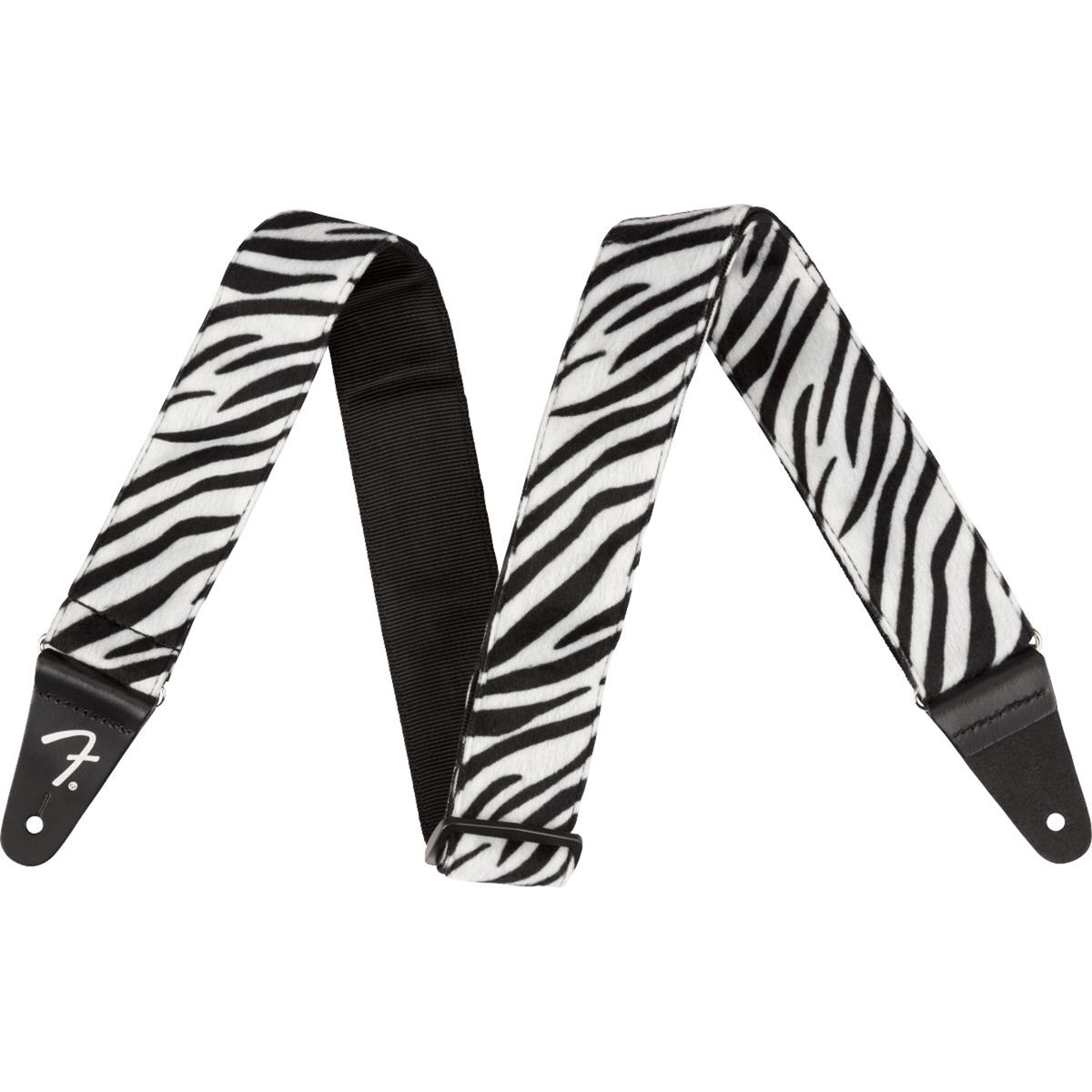 Image of Fender 2&quot; Wild Zebra Print Strap