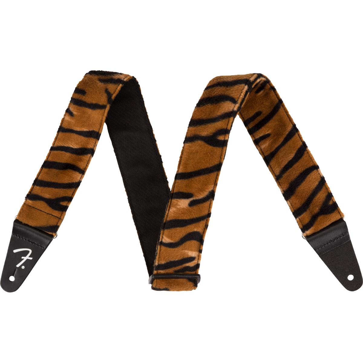 

Fender 2" Wild Tiger Print Strap, Black/Orange