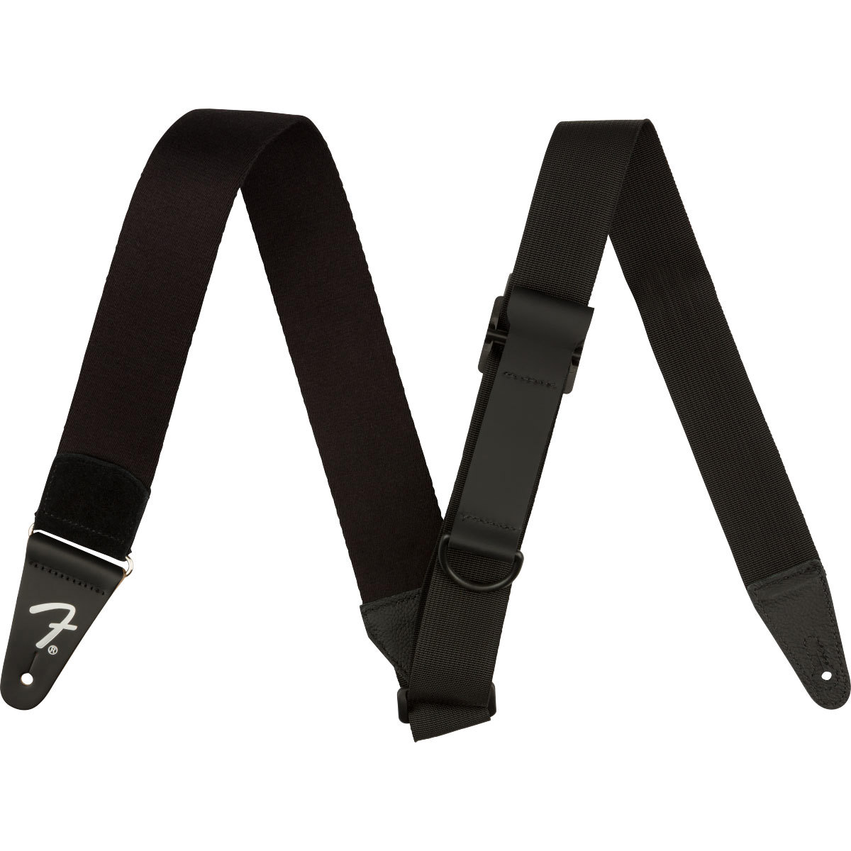 

Fender Right Height Rayon Strap, Black