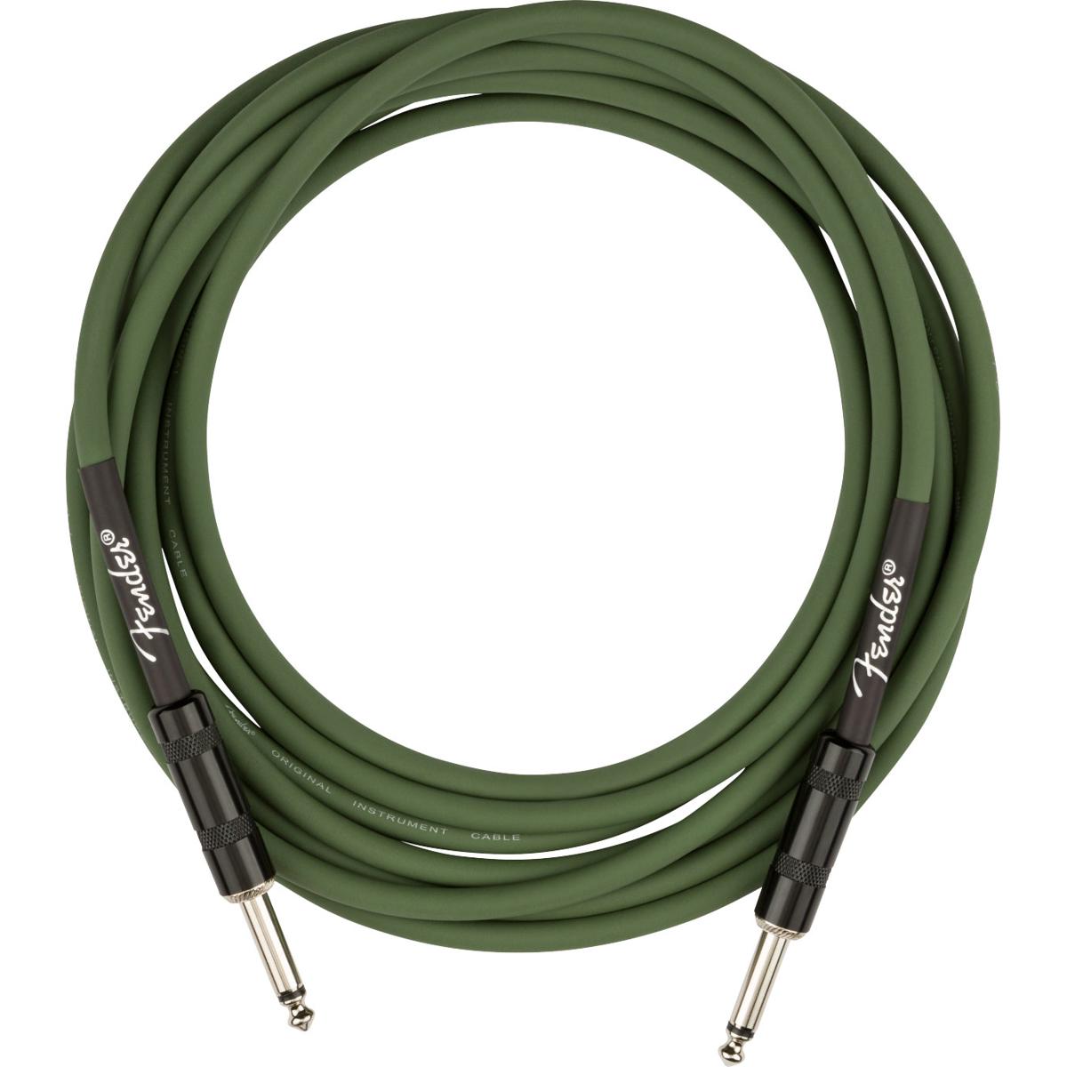 

Fender Strummer Pro 13' Instrument Cable, Drab Green