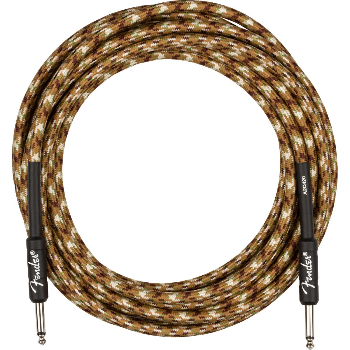 

Fender Professional Series Instrument Cable, 18.6' Straight/Straight,Desert Camo