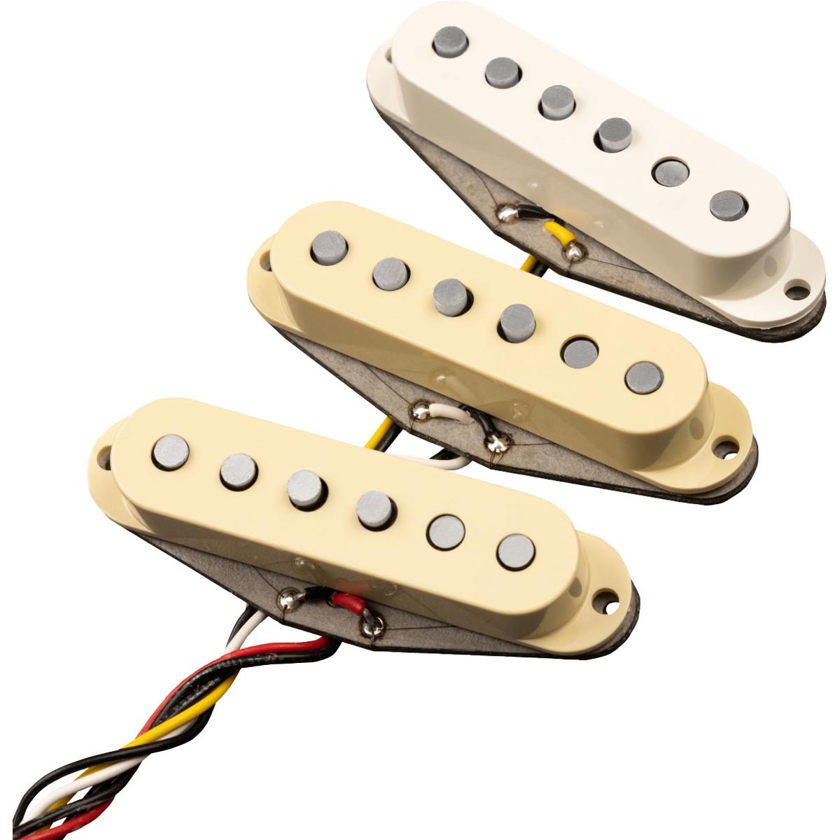 

Fender Vintera '50s Modified Stratocaster Pickup, Aged White, Set of 3