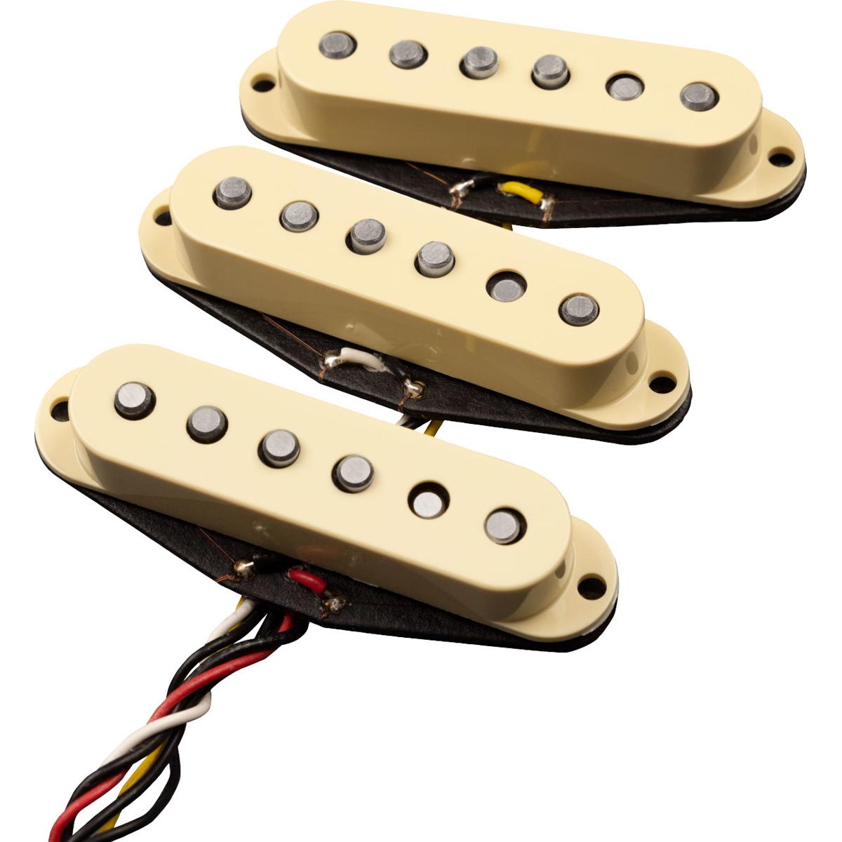 

Fender Vintera '60s Modified Stratocaster Pickup, Aged White, Set of 3
