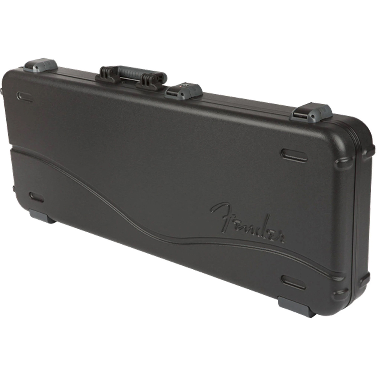 

Fender Deluxe Molded Case for Stratocaster and Telecaster Electric Guitar, Black