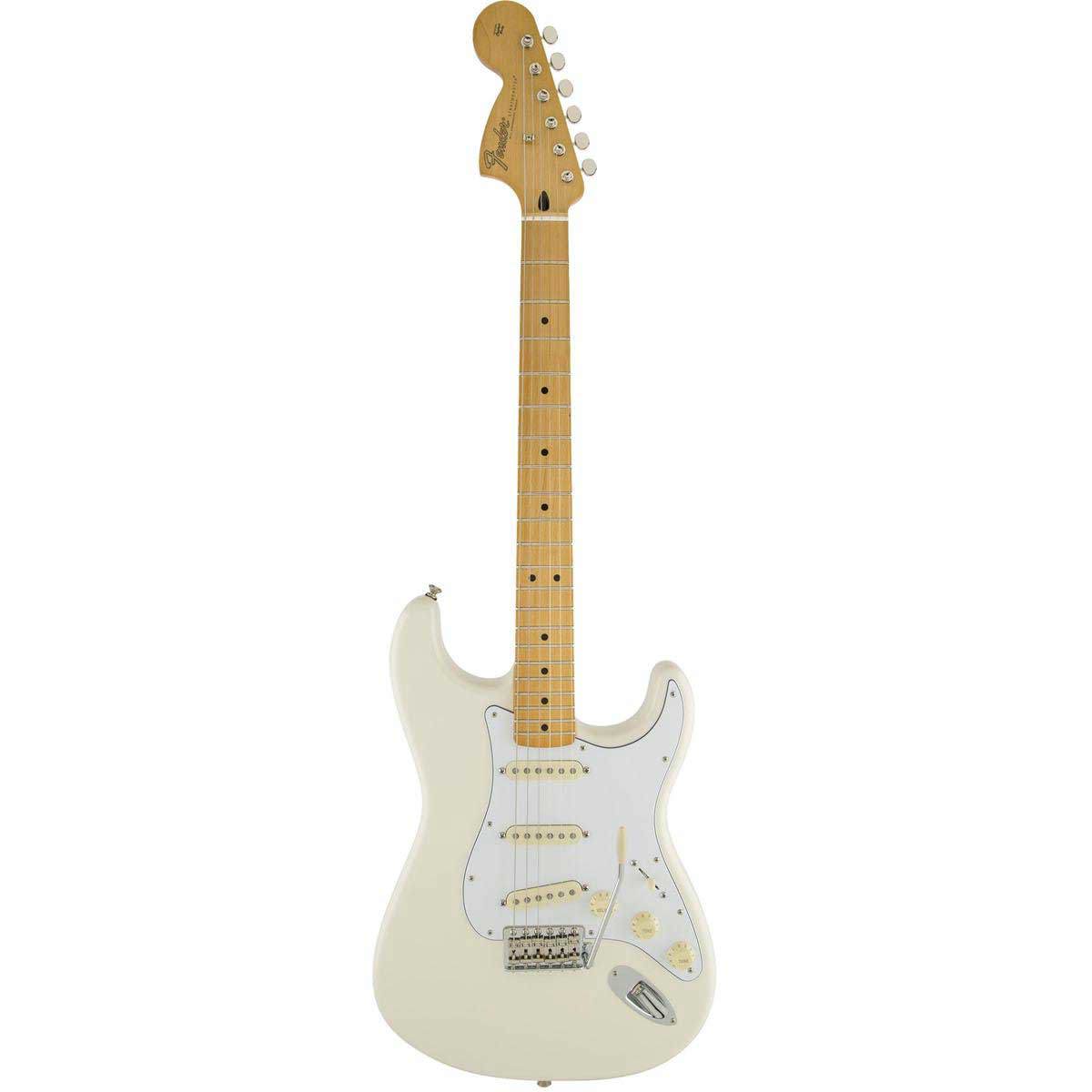 

Fender Jimi Hendrix Stratocaster Electric Guitar,Maple Fingerboard,Olympic White