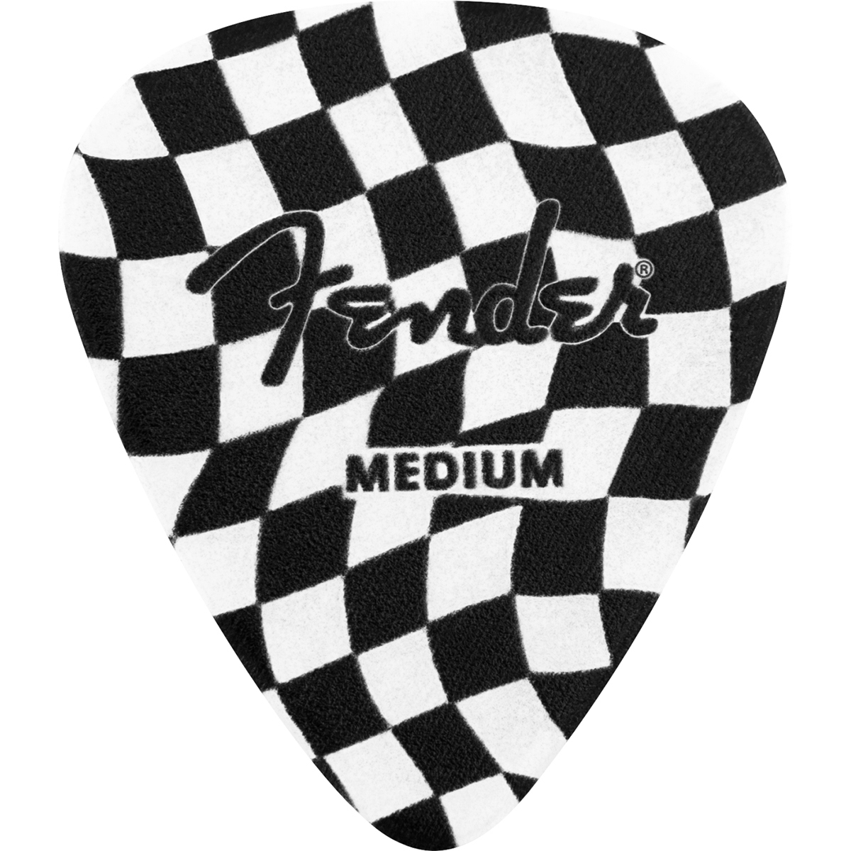 

Fender 351 Shape Celluloid Picks, Medium, Wavy Checkerboard, 8-Pack
