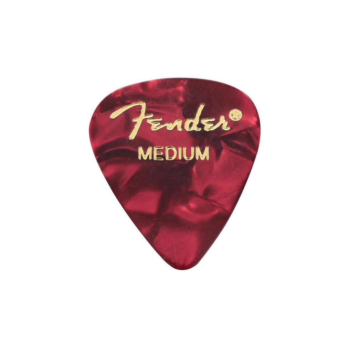 Fender 351 Premium Picks 12 Pack Red MOTO Medium -  1980351809