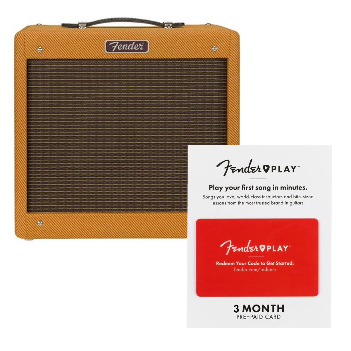 

Fender Pro Junior IV Amplifier, 120V, Lacquered Tweed with 3 Month Prepaid Card