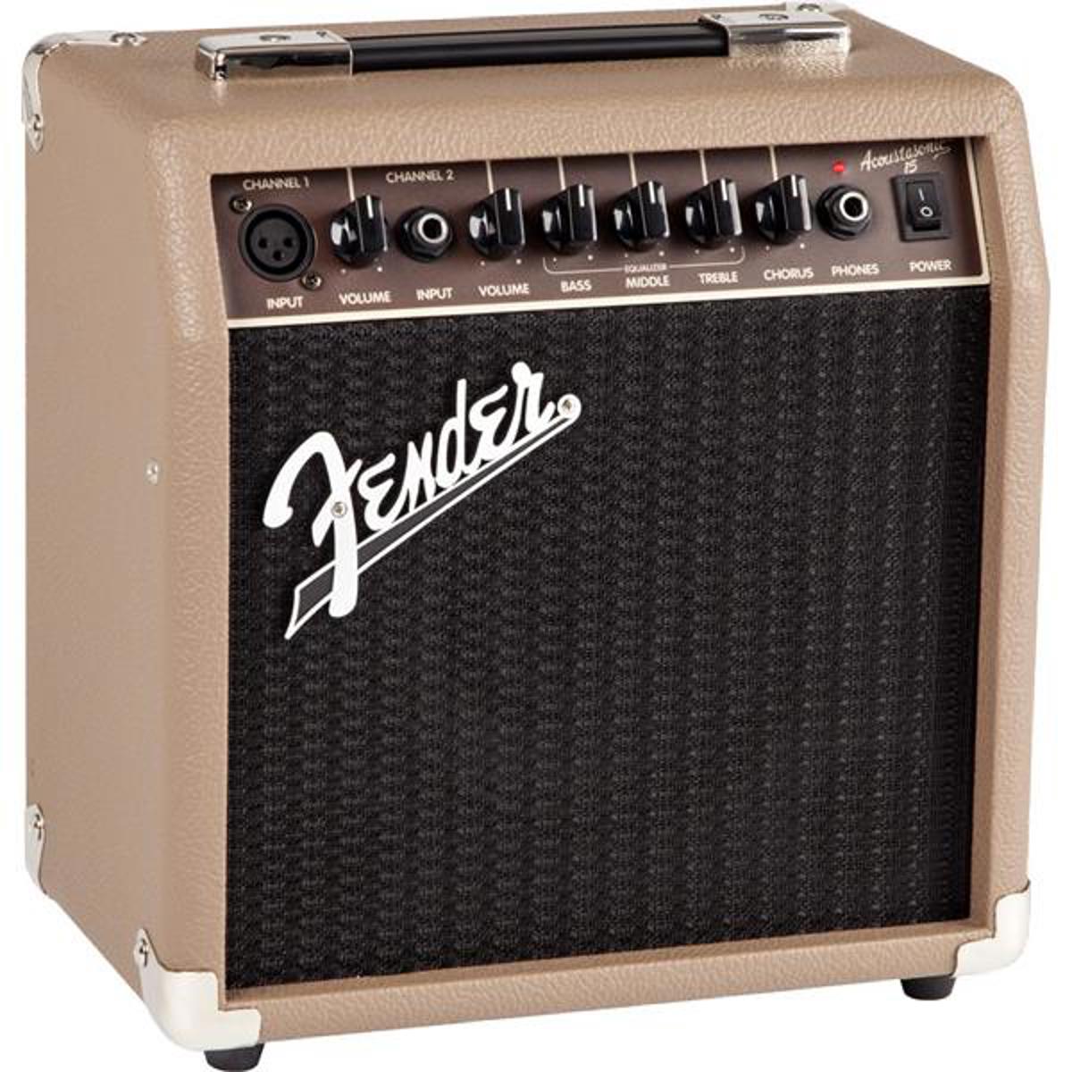 Image of Fender Acoustasonic 15 Guitar Amplifier with 6&quot; Full Range Speaker