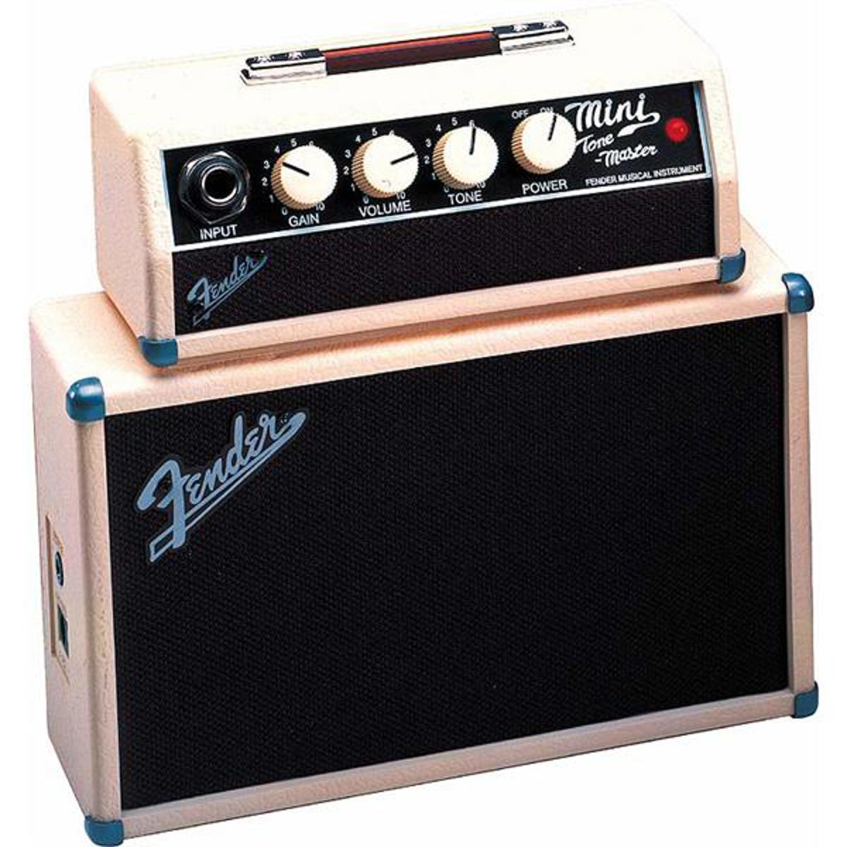 

Fender Mini Tonemaster 1W Single-channel Amplifier with Dual 2" Speakers, Tan/Br