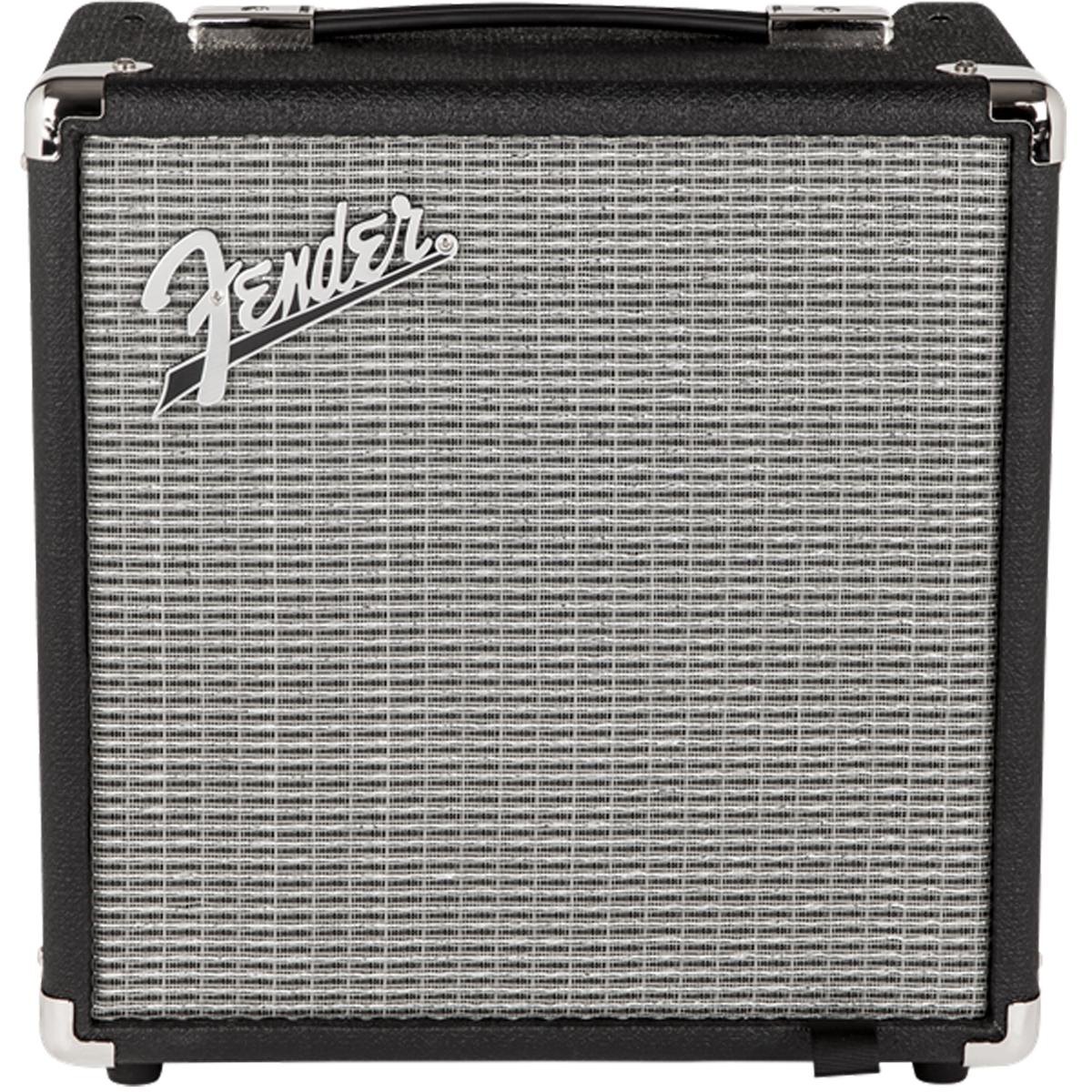 Басовый усилитель Fender Rumble 15 (V3) с 8 динамиками, черный/серебристый #2370100000