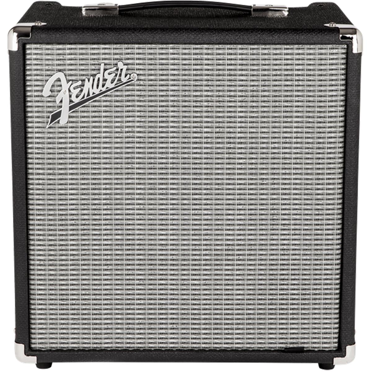 

Fender Rumble 25 (V3) Bass Amplifier with 8" Speaker, Black/Silver