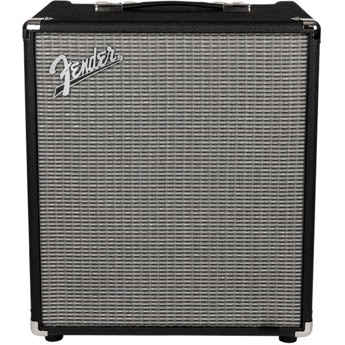 Басовый усилитель Fender Rumble 100 (V3) с 12 динамиками, черный/серебристый #2370400000