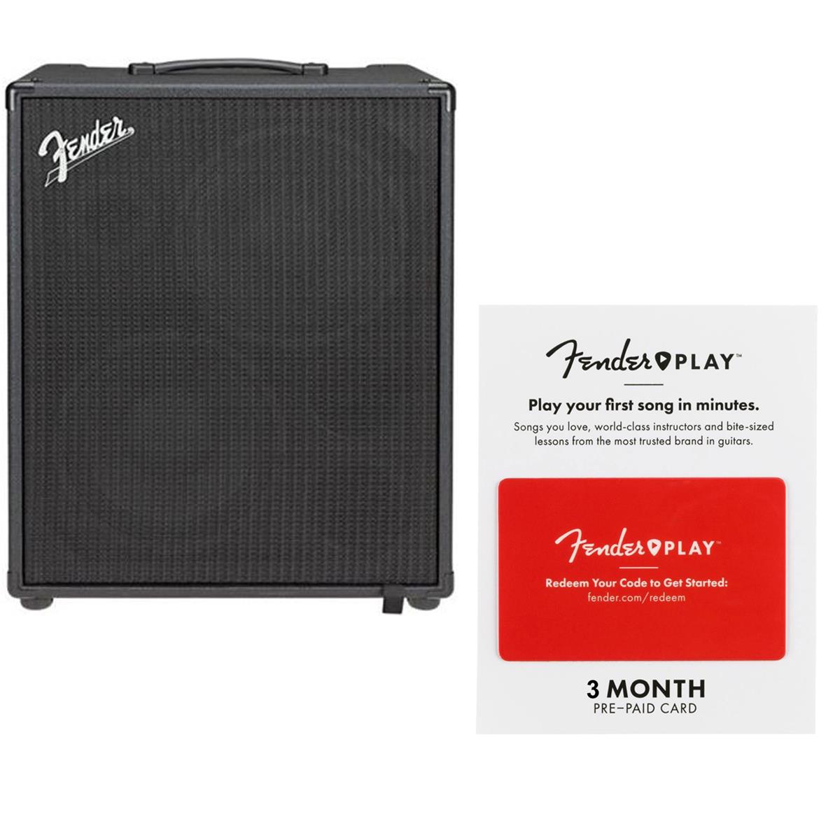 Fender Rumble Stage 800 Digital Bass Amplifier, 120V with 3 Month Prepaid Card -  2376100000 A
