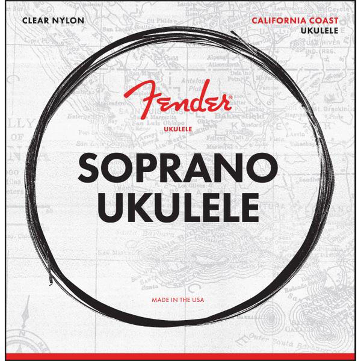 

Fender 90S Soprano Ukulele Nylon String, Set of 4