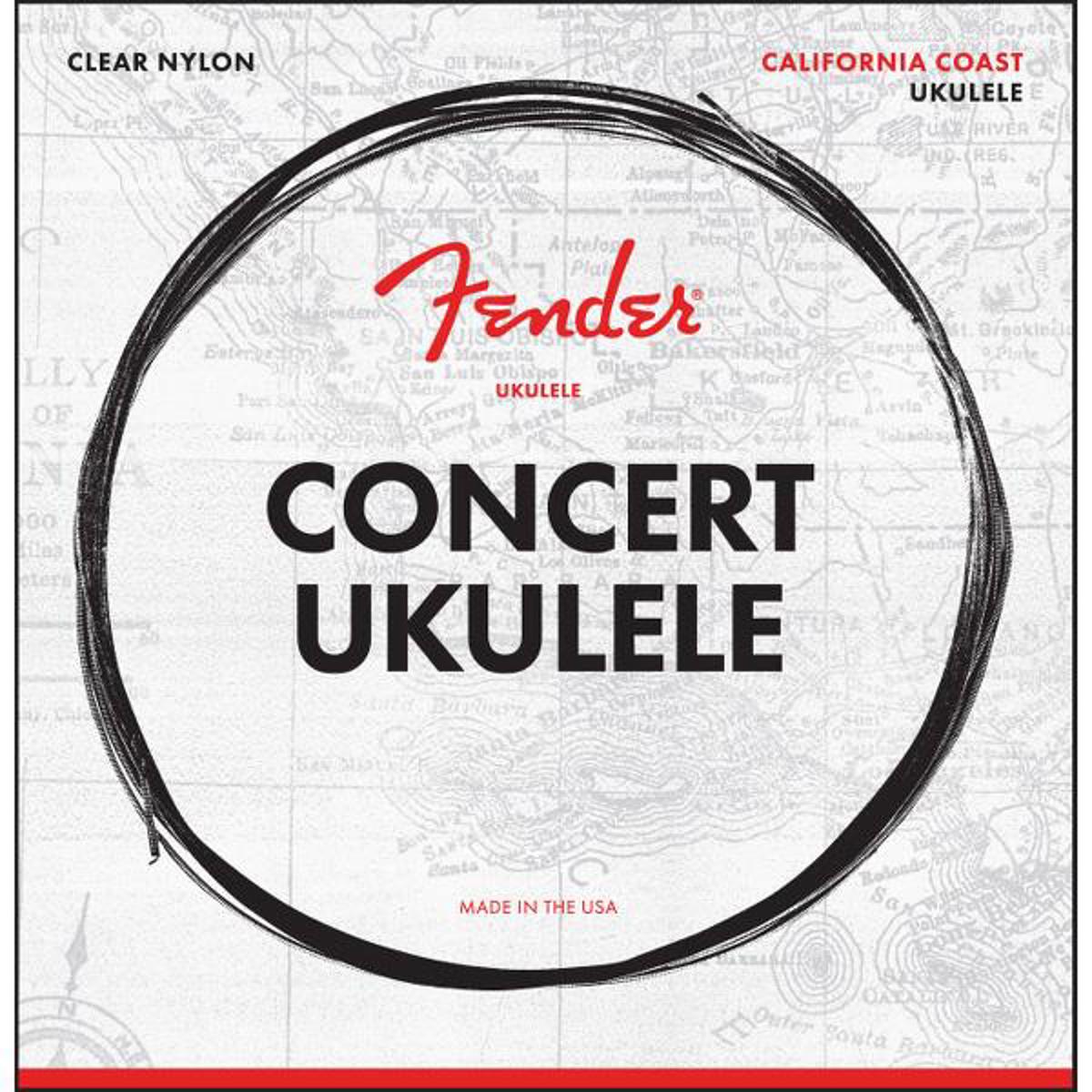 

Fender 90C Concert Ukulele Nylon String, Set of 4