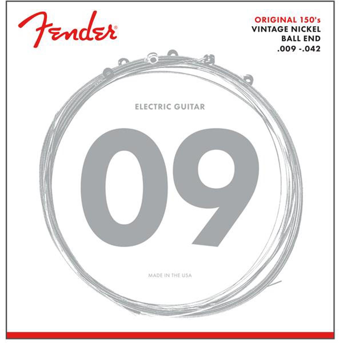 

Fender Original Pure Nickel Wound 150L Light Electric Guitar Strings