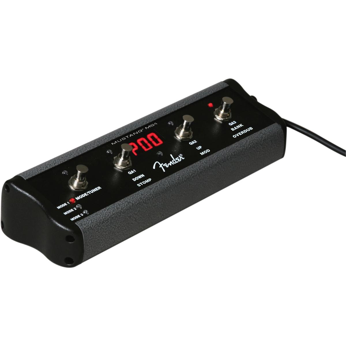 

Fender 4-Button Footswitch for Mustang Amplifier