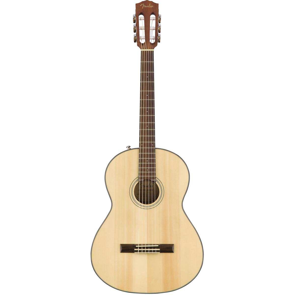 Fender Classic Design CN-60S Concert Nylon Acoustic Guitar, Gloss, Natural -  0970160521