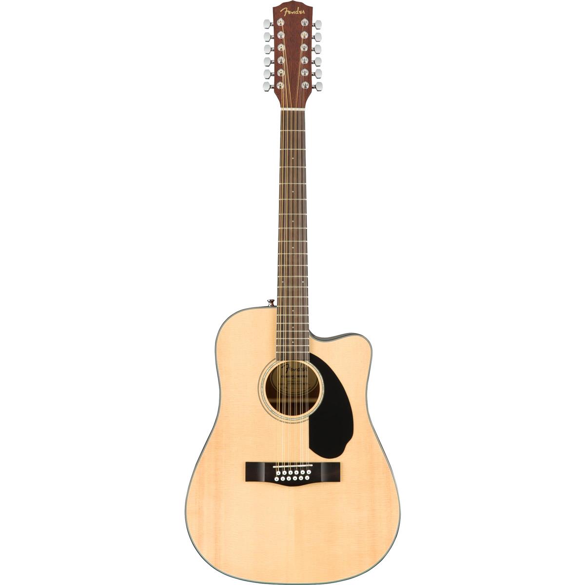 Fender CD-60SCE 12 String Acoustic Electric Guitar, Walnut Fingerboard, Natural -  0970193021