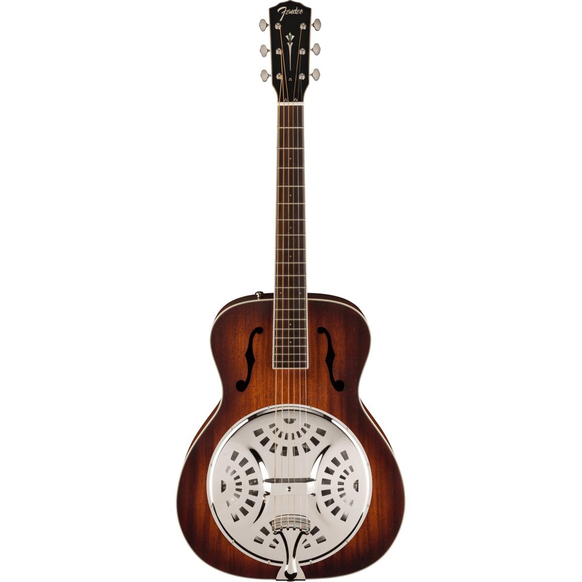 

Fender PR-180E Resonator with Hardshell Case, Aged Cognac Burst