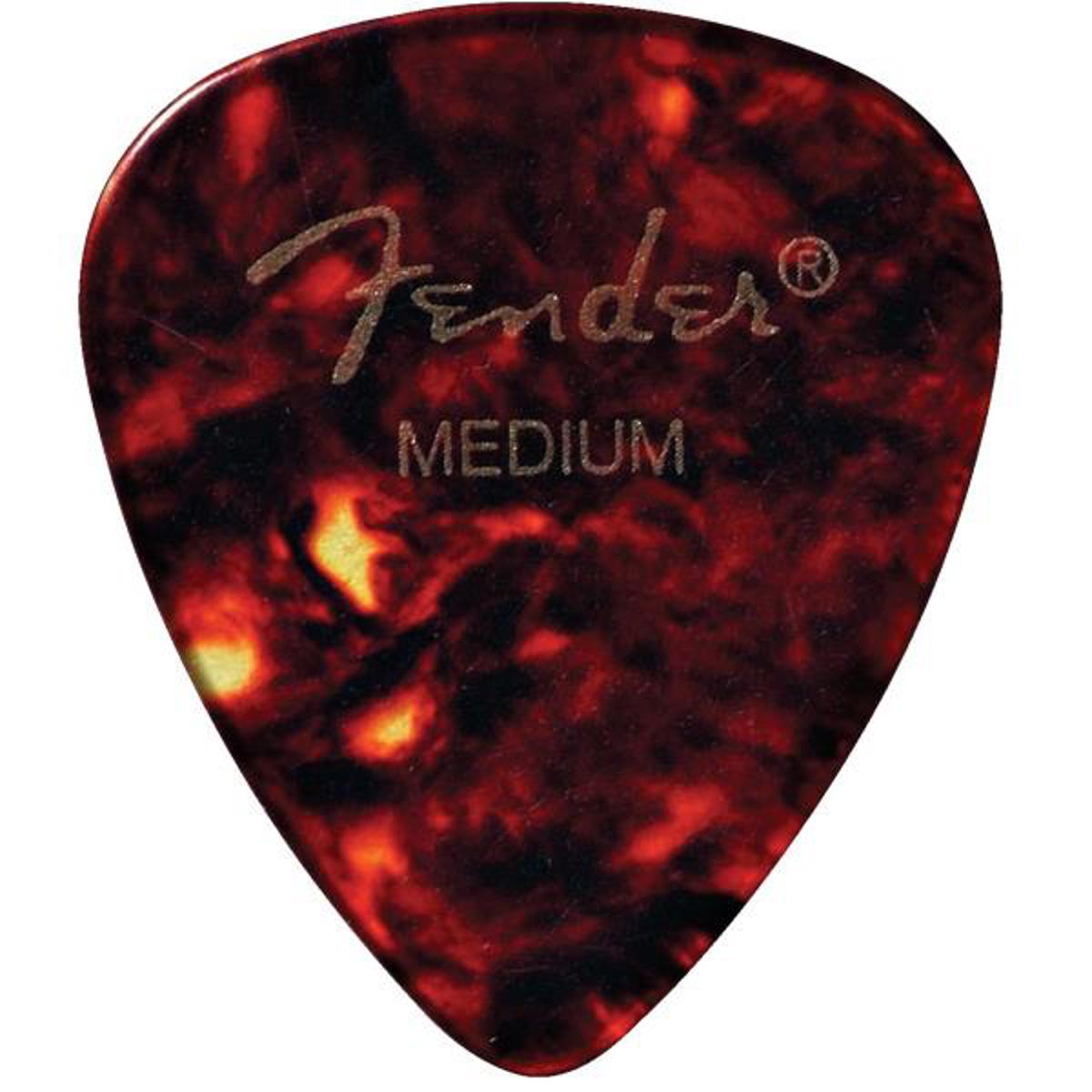 

Fender 451 Shape Classic Celluloid Guitar Picks, Heavy, 12 Pack , Shell