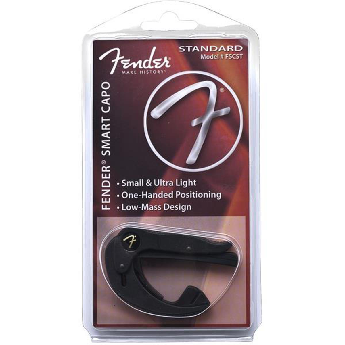 

Fender Electric Guitar Smart Capo, Standard, Black