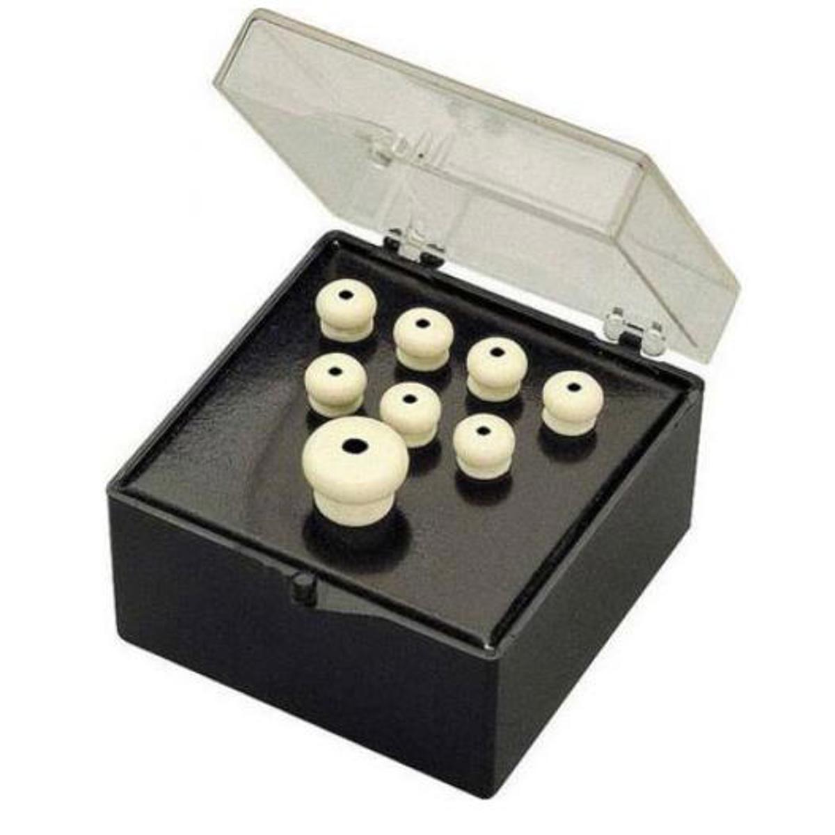 

Fender Acoustic Bridge Pins, Set of 6, Ivory with Black Dots