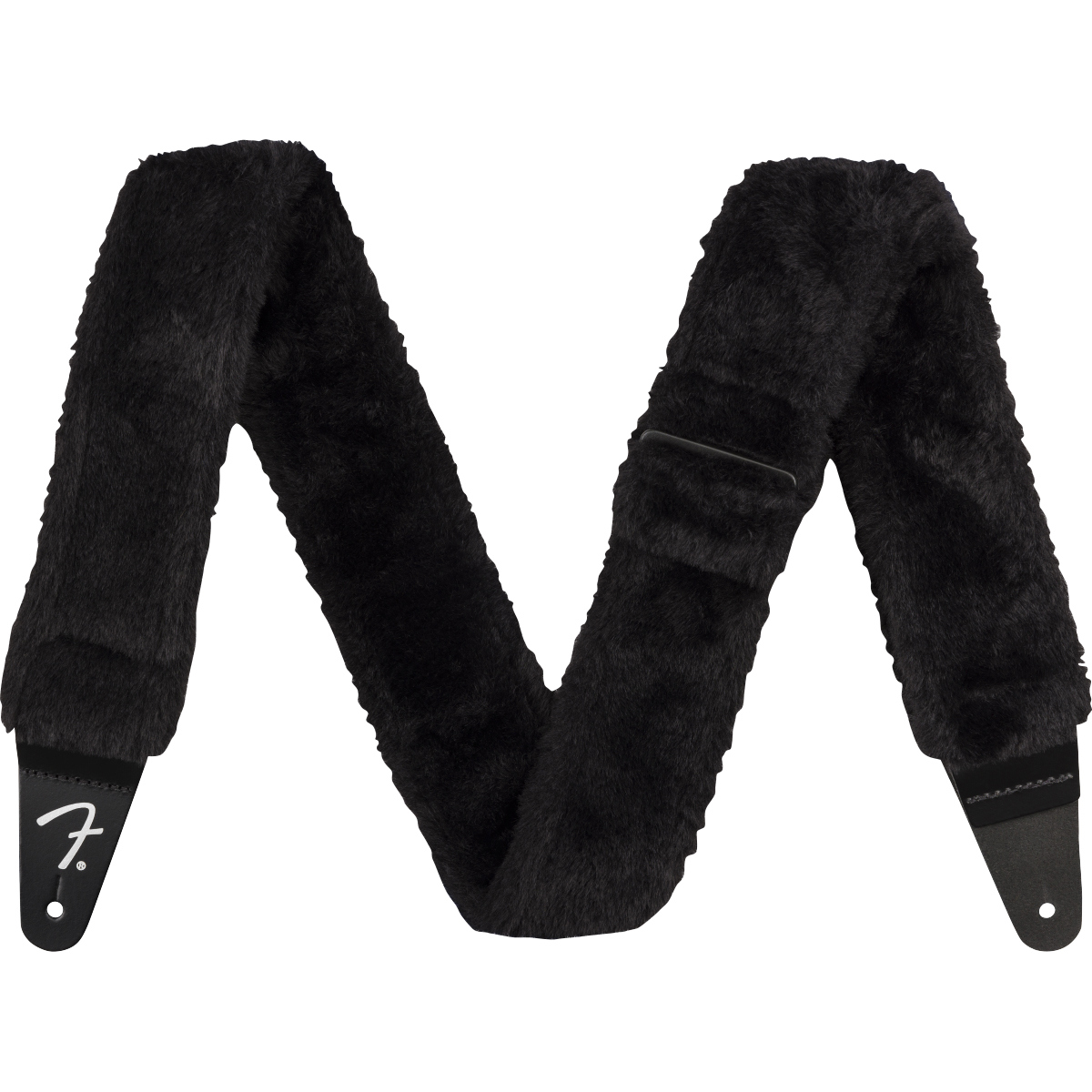 

Fender 2" Poodle Plush Polyester Strap Black