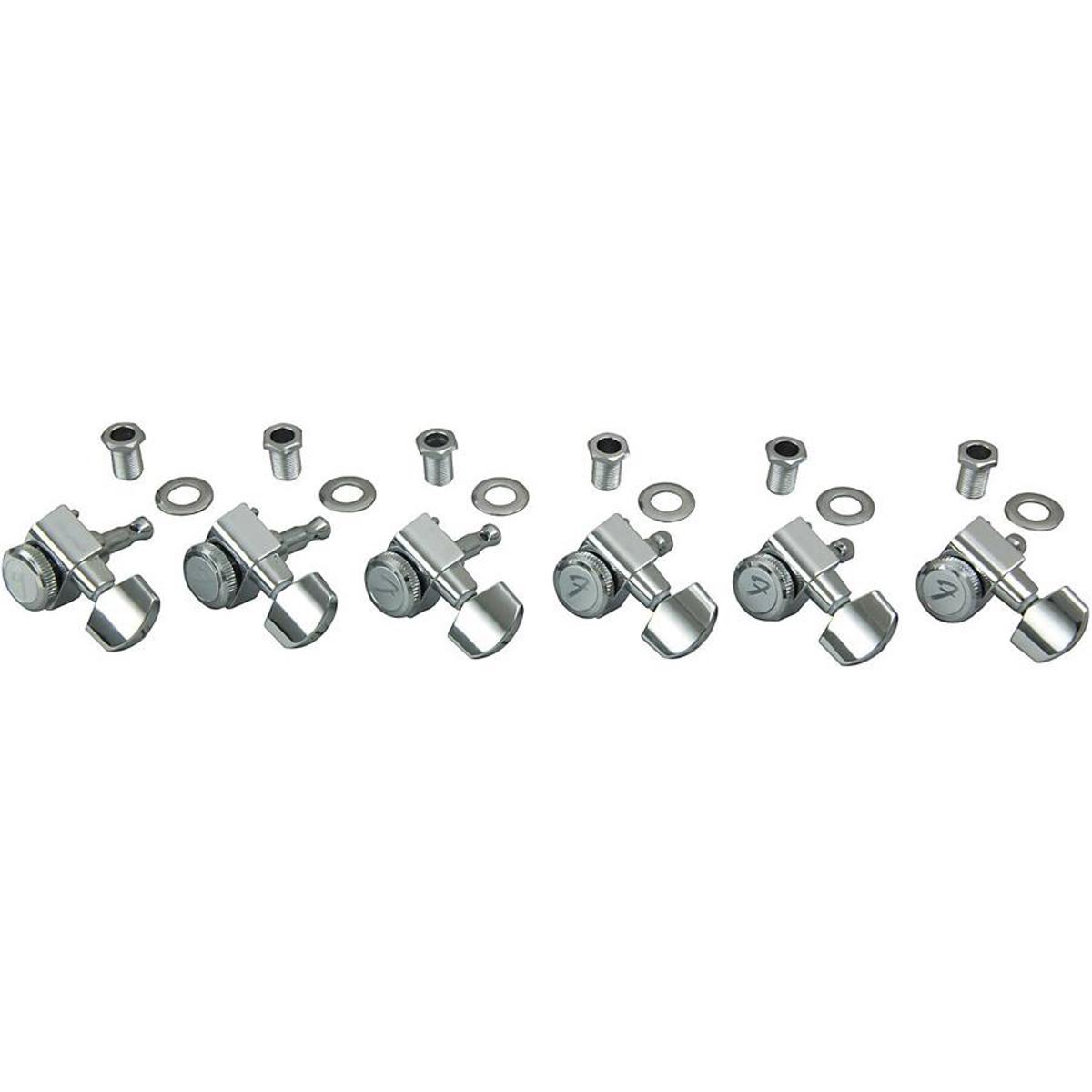 

Fender Locking Guitar Tuning Machines, Set of 6, Polished Chrome
