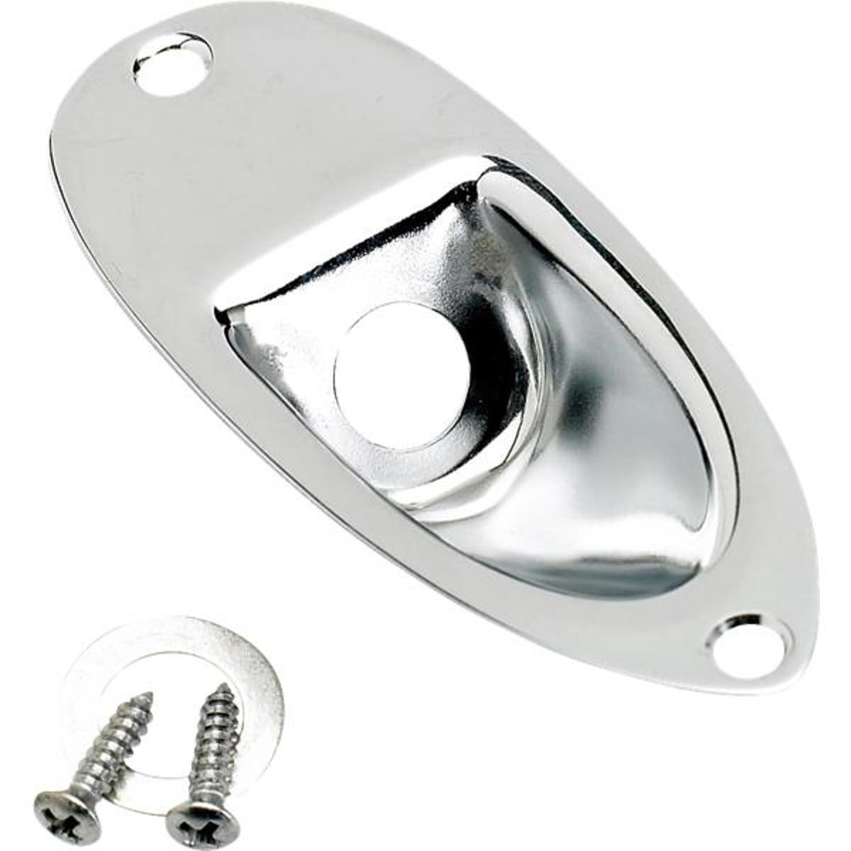 

Fender Stratocaster Guitar Jack Ferrule, Chrome
