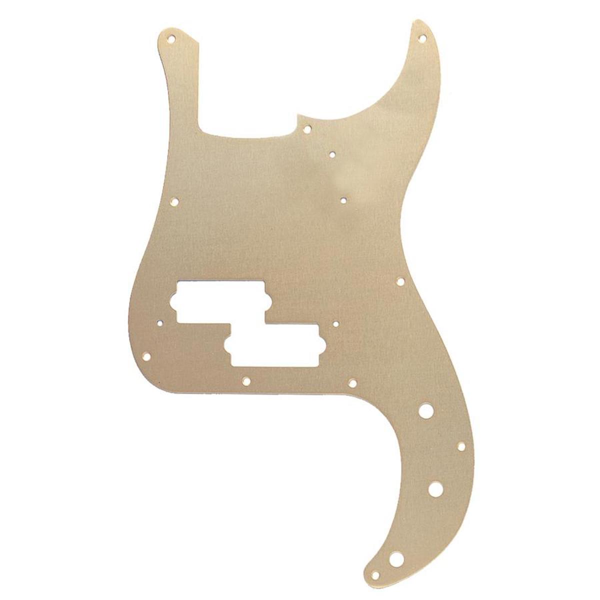 

Fender 10-Hole '57 Precision Bass Single-Ply Aluminum Pickguard, Gold Anodized