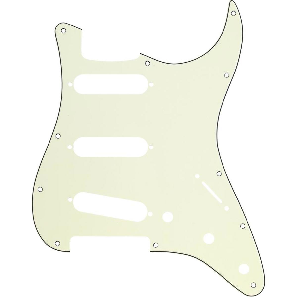 

Fender 11-Hole Modern Style 4-Ply Mount Stratocaster S/S/S Pickguard