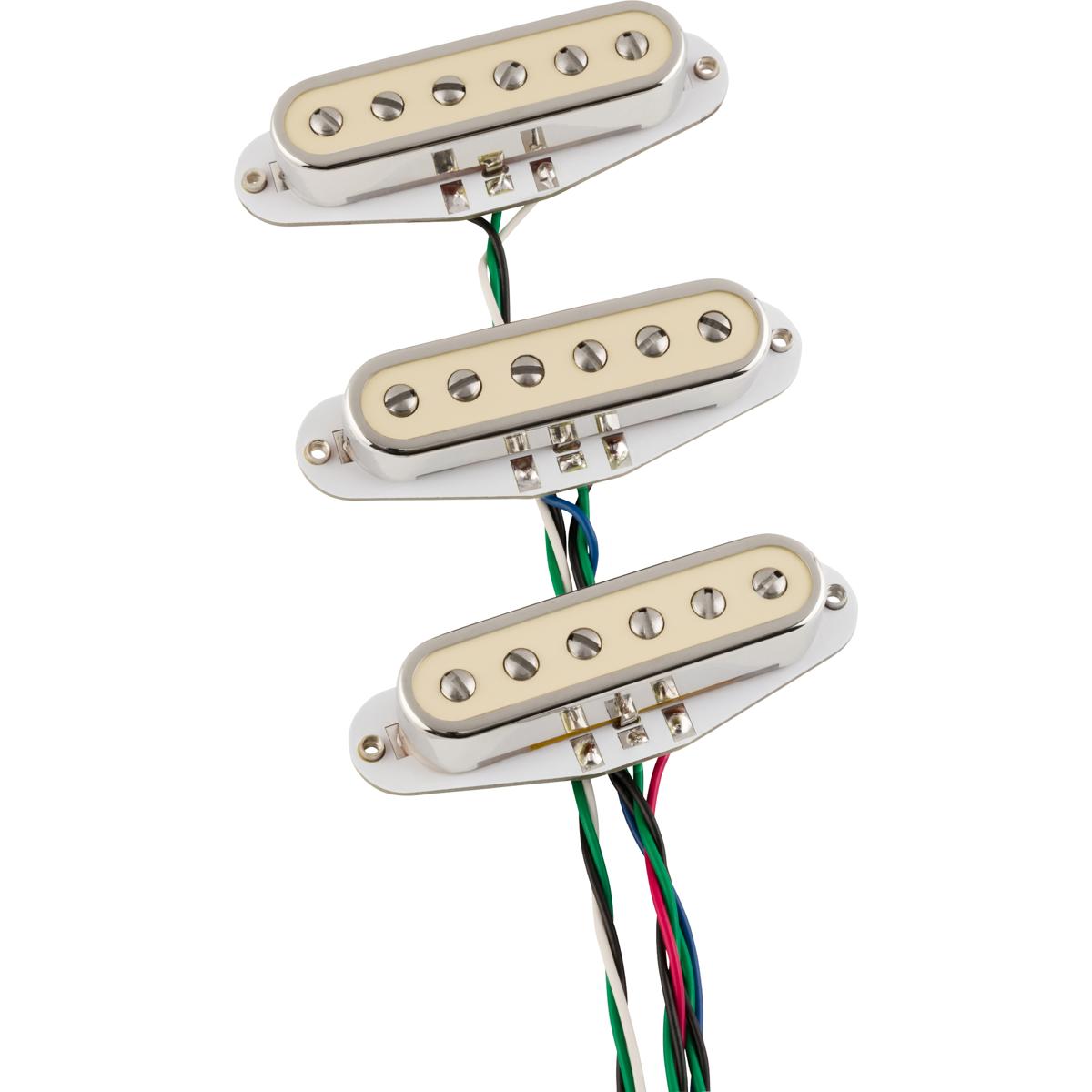 

Fender CuNiFe Stratocaster Pickup, Set of 3, Vintage White