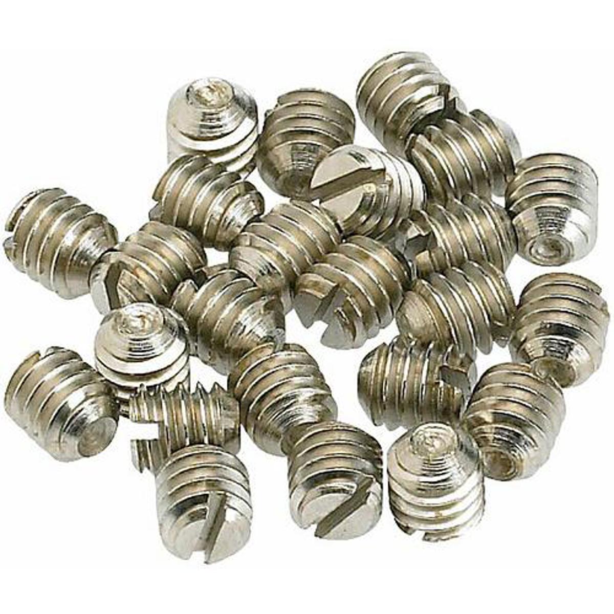 

Fender Nickel Control Knob Set Screws, 8-32 x 3/16, Set of 24