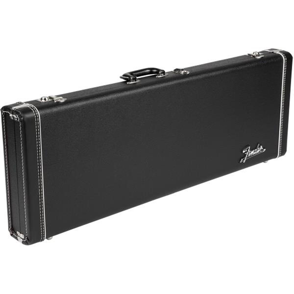 

Fender Deluxe Strat/Tele Multi Fit Black Hardshell Case with Orange Interior