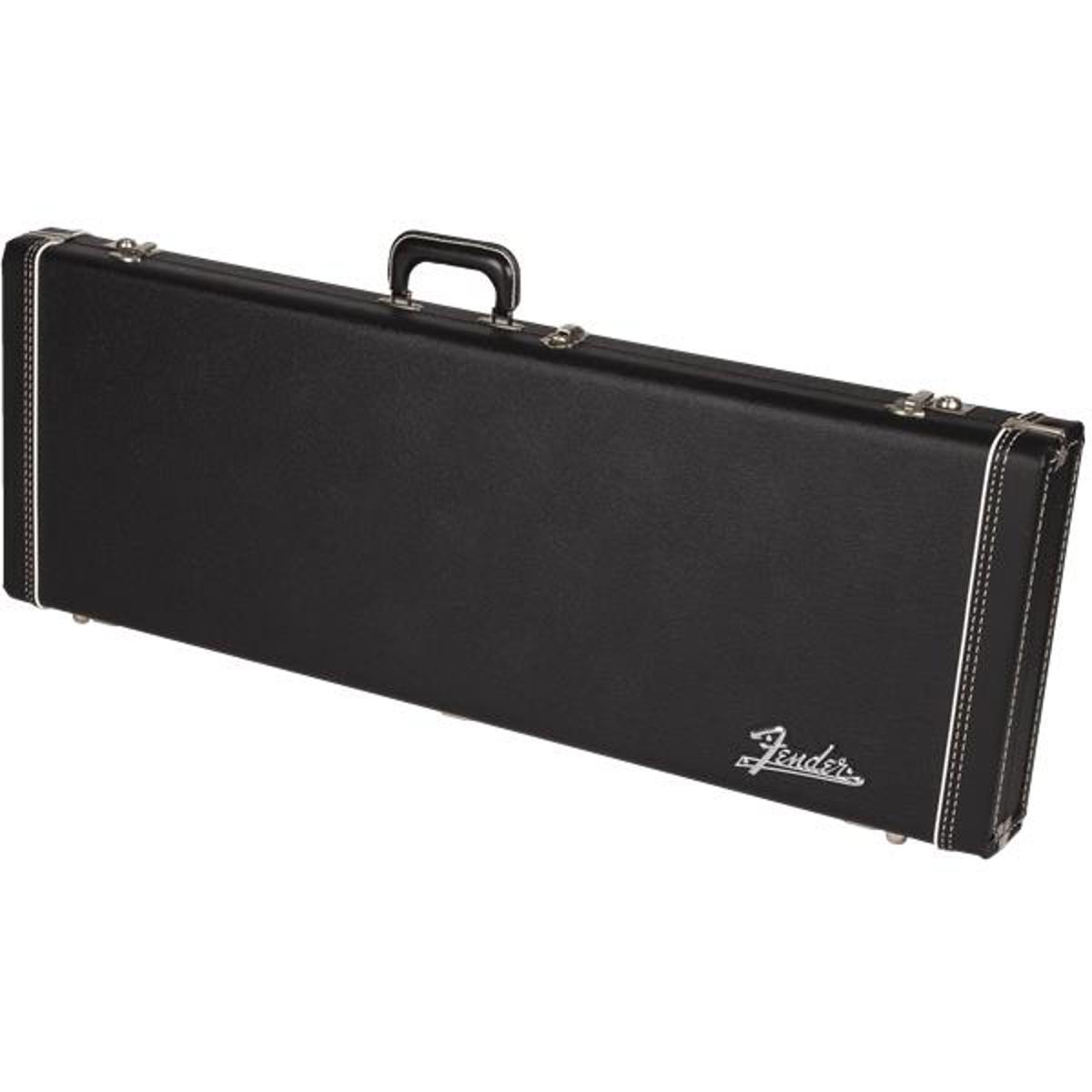

Fender Multi-Fit Case, Black with Orange Plush Interior