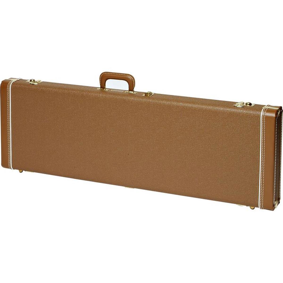 

Fender Multi-Fit Case, Brown with Gold Plush Interior