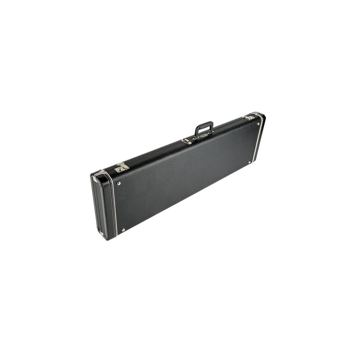 Image of Fender Short Scale Standard Black Bass Multi-Fit Case with Acrylic Interior