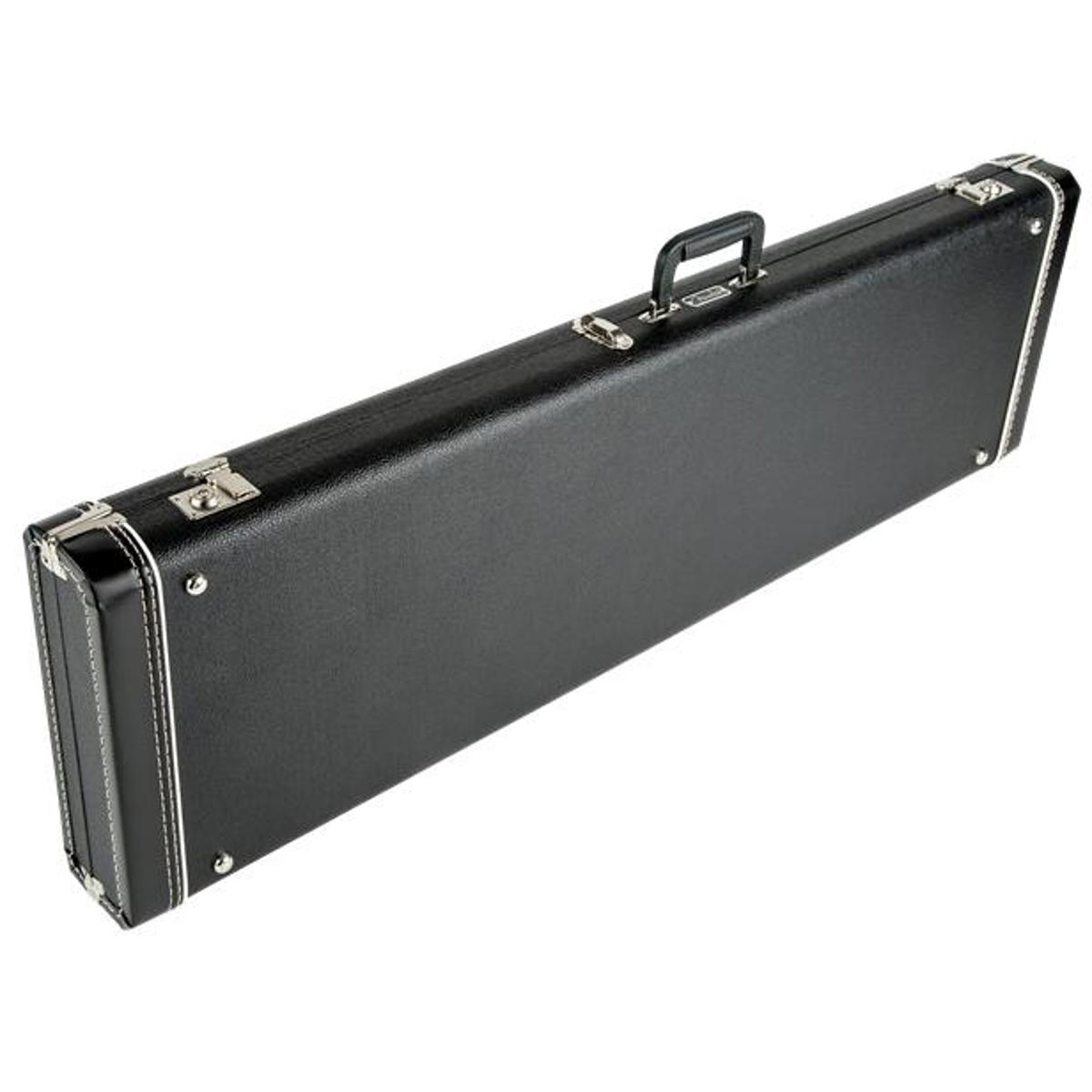 Image of Fender Short Scale Standard Black Bass Multi-Fit Case with Acrylic Interior