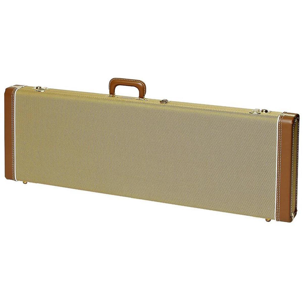 

Fender Precision Bass Multi-Fit Hardshell Case, Tweed with Red Poodle Interior