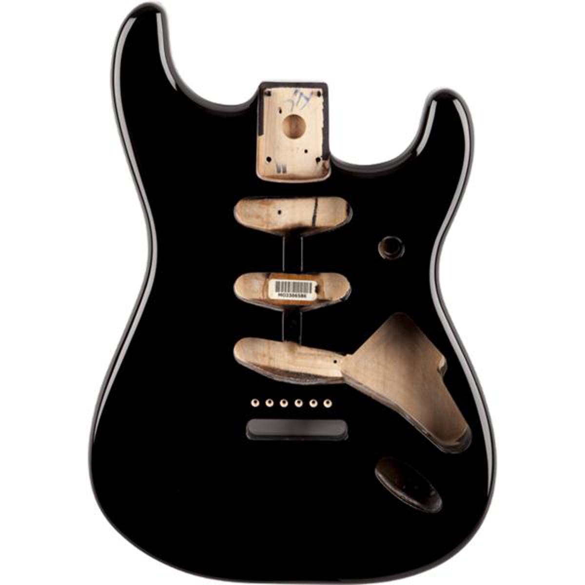 

Fender Stratocaster SSS Alder Body with Vintage Bridge Mount, Black