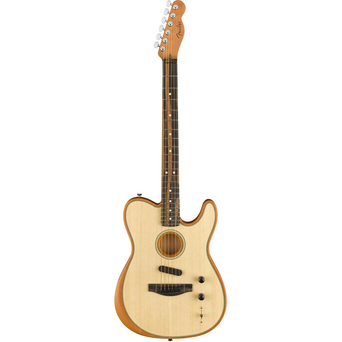 

Fotodiox Fender American Acoustasonic Telecaster Electric Guitar w/Gig Bag, Natural