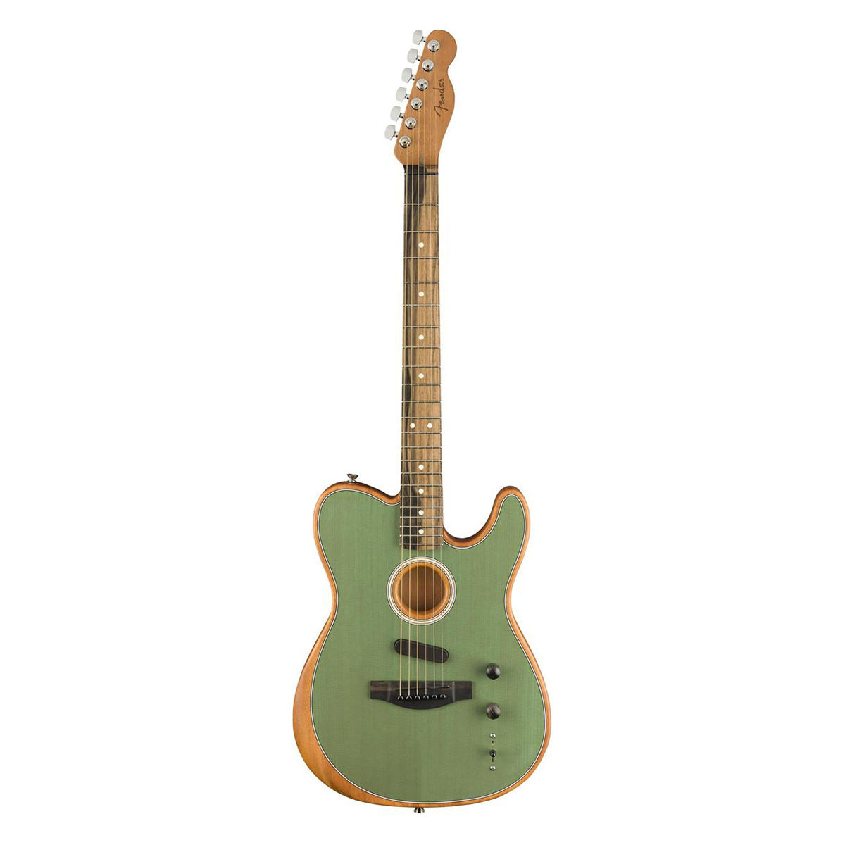 

Fender American Acoustasonic Telecaster AE Guitar w/Gig Bag, Seafoam Green