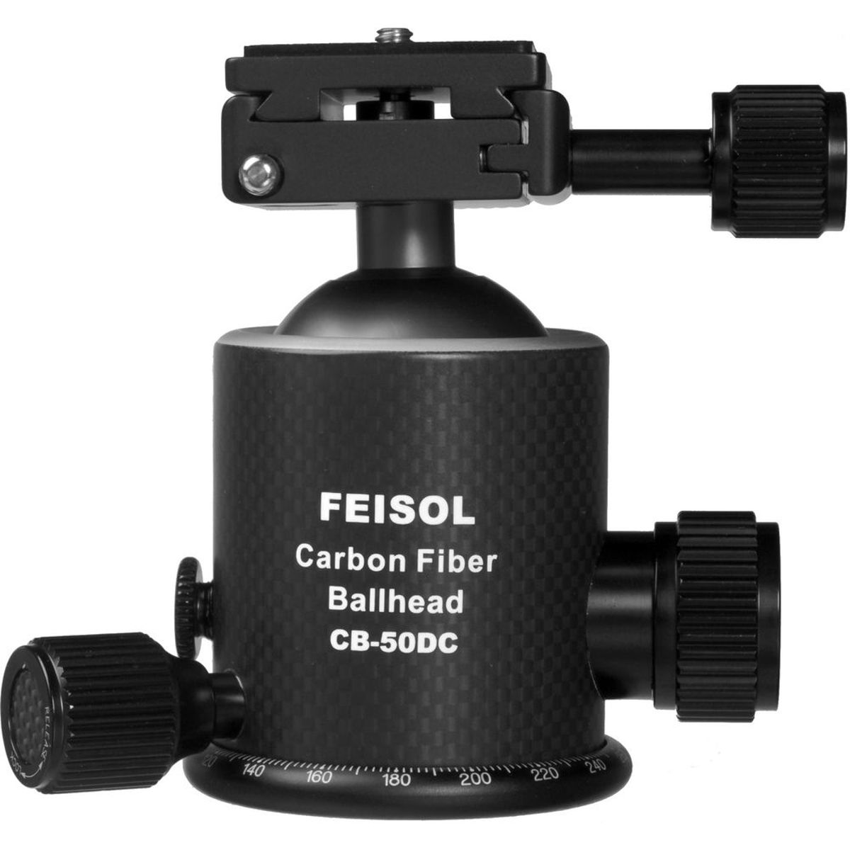 

Feisol CB-50DC Carbon Fiber Ball Head,Release Plate