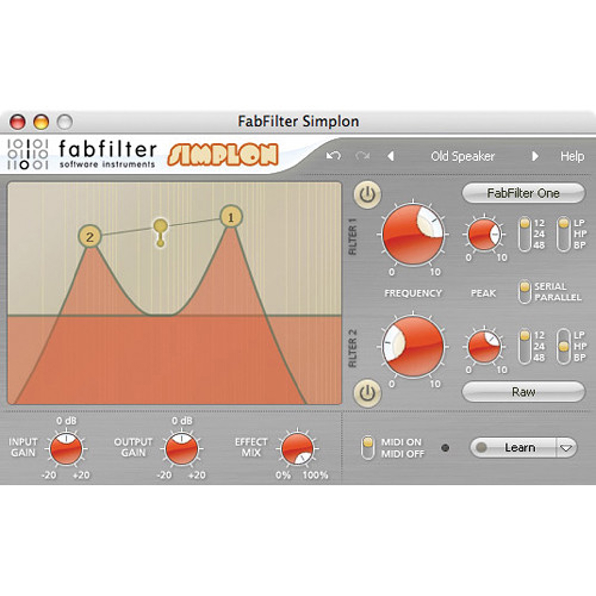 

FabFilter Simplon Filter Software Plug-In, Electronic Download