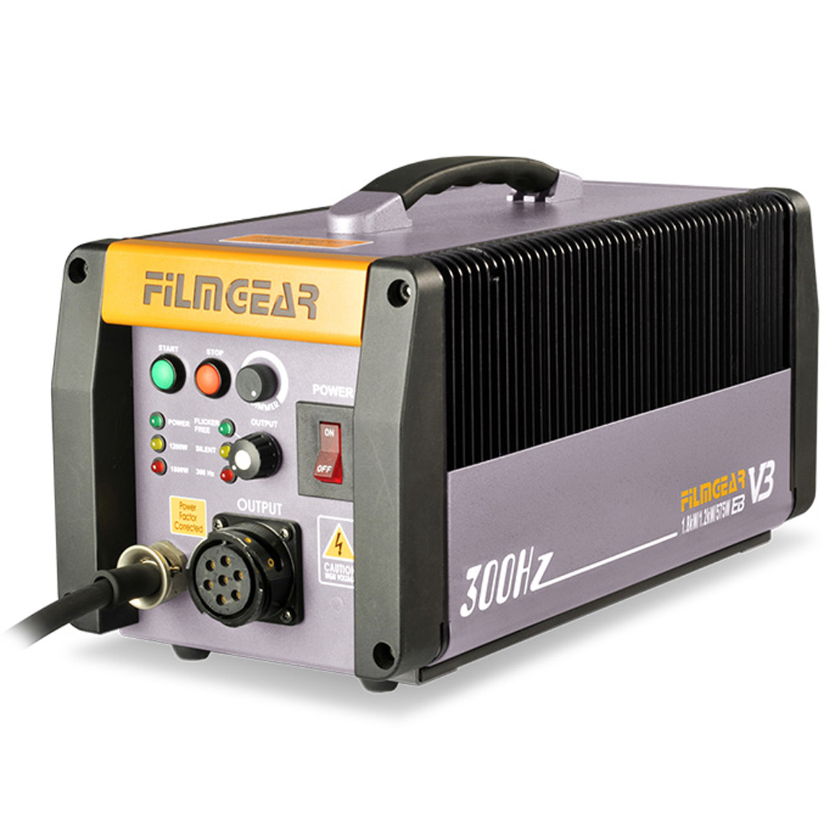 

Film Gear 1.8kW/1.2kW/800W Electronic Ballast with PFC, 300Hz